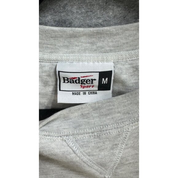 Las Vegas Nevada Sweatshirt M Badger Sport Gray Crewneck Vegas vacation - Picture 3 of 6